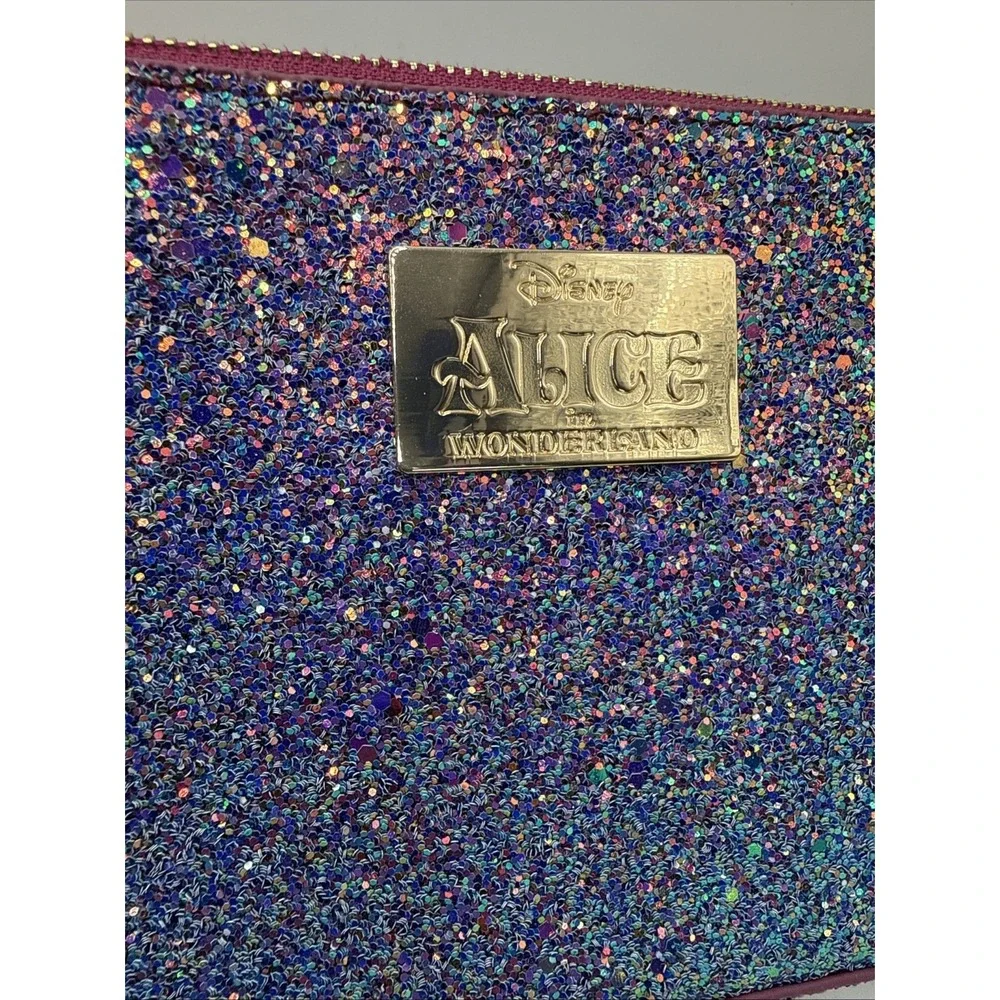 Disney + Sigma Alice in Wonderland Bag Only Makeup‎ Clutch Sparkle